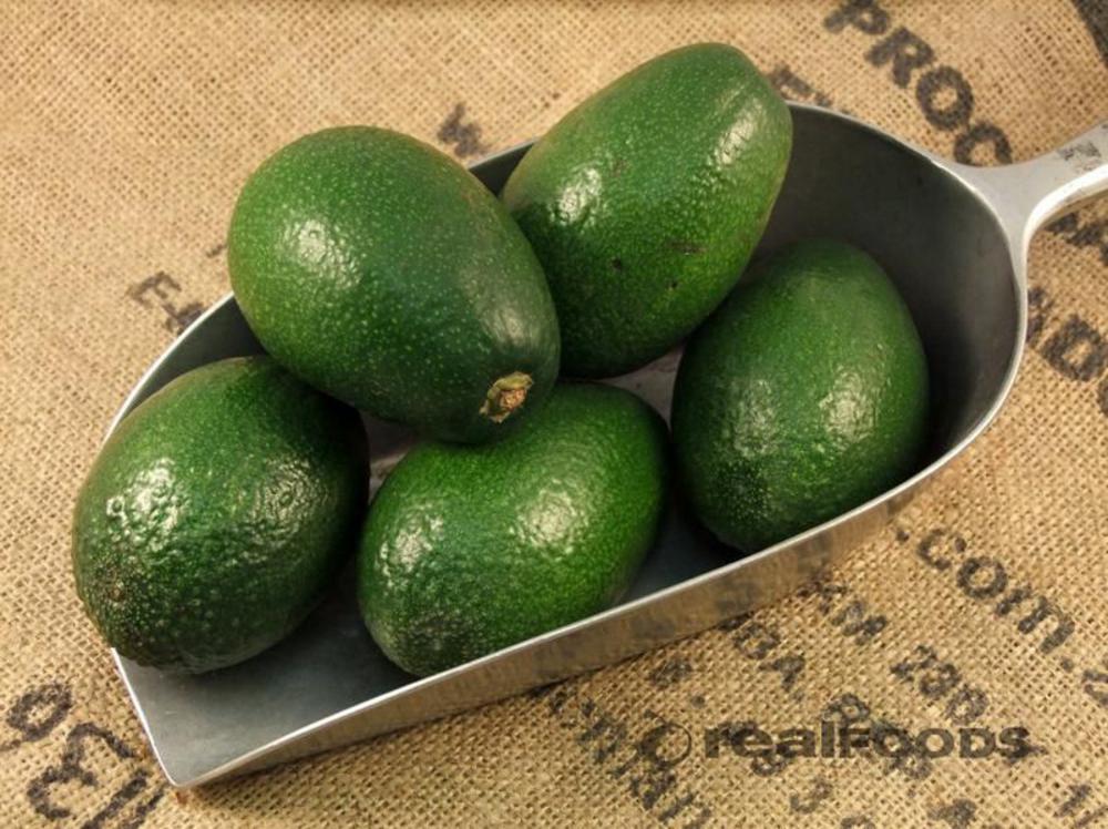 Real Foods organic fuerte green avocado